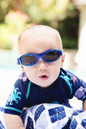 Okulary przeciwsłoneczne dzieci 2-5lat UV400 BANZ Aqua