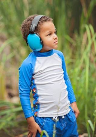 Słuchawki ochronne nauszniki dzieci od 3lat BANZ Sky Blue